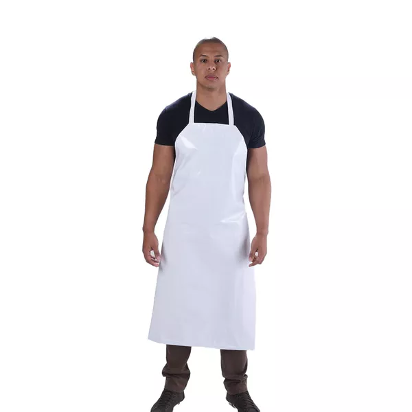 AVENTAL PVC FORRADO BRANCO 0.70 X 1.20CM POLICAP CA 33301