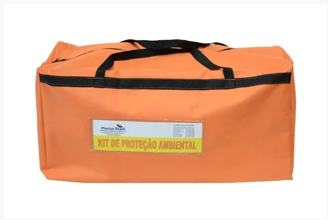 BOLSA NYLON LARANJA 50L (KIT AMBIENTAL)